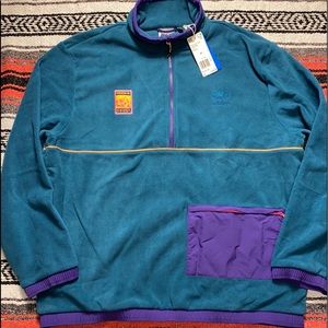 Adidas quarter zip polar top fleece.